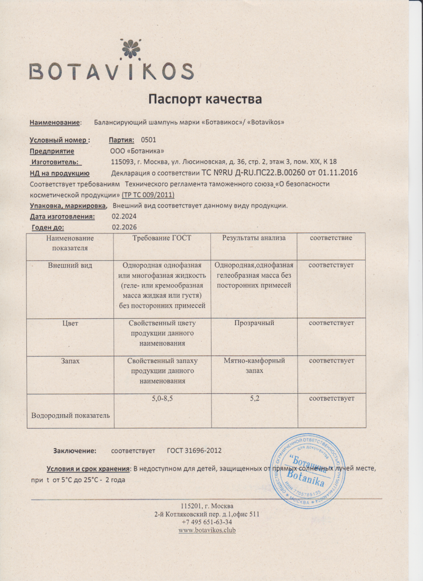 Паспорт №022024